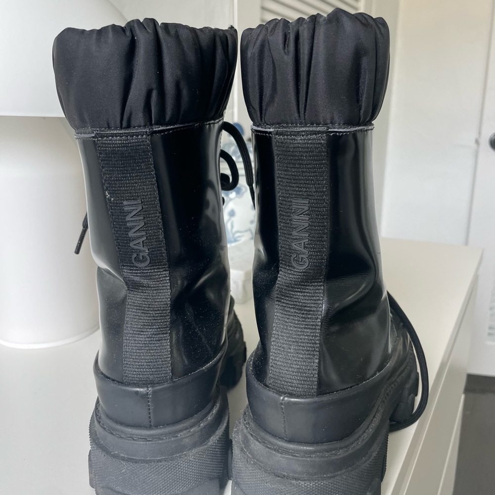GANNI CHUNKY BOOTS
